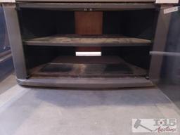 Entertainment Centers & Rolling Shelf
