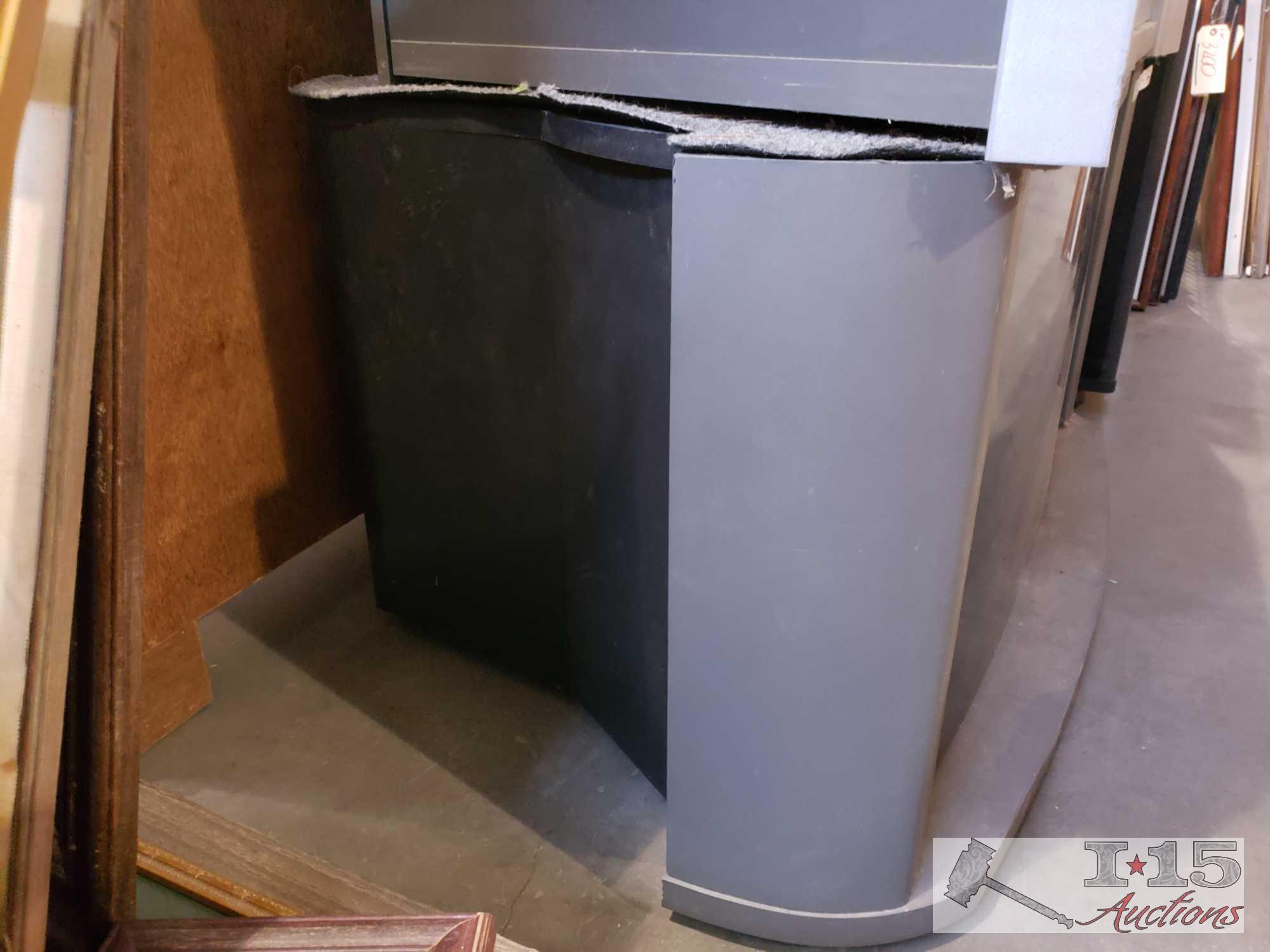 Entertainment Centers & Rolling Shelf