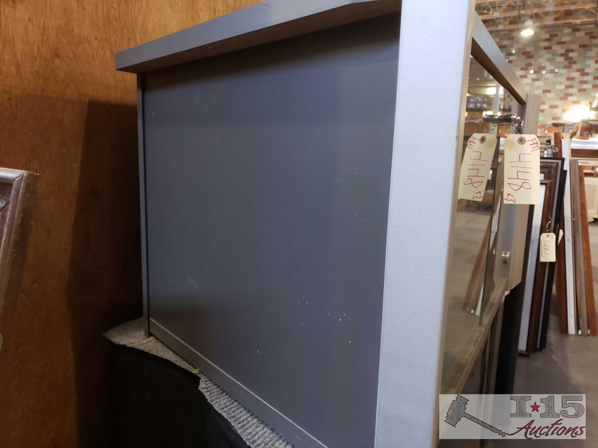 Entertainment Centers & Rolling Shelf