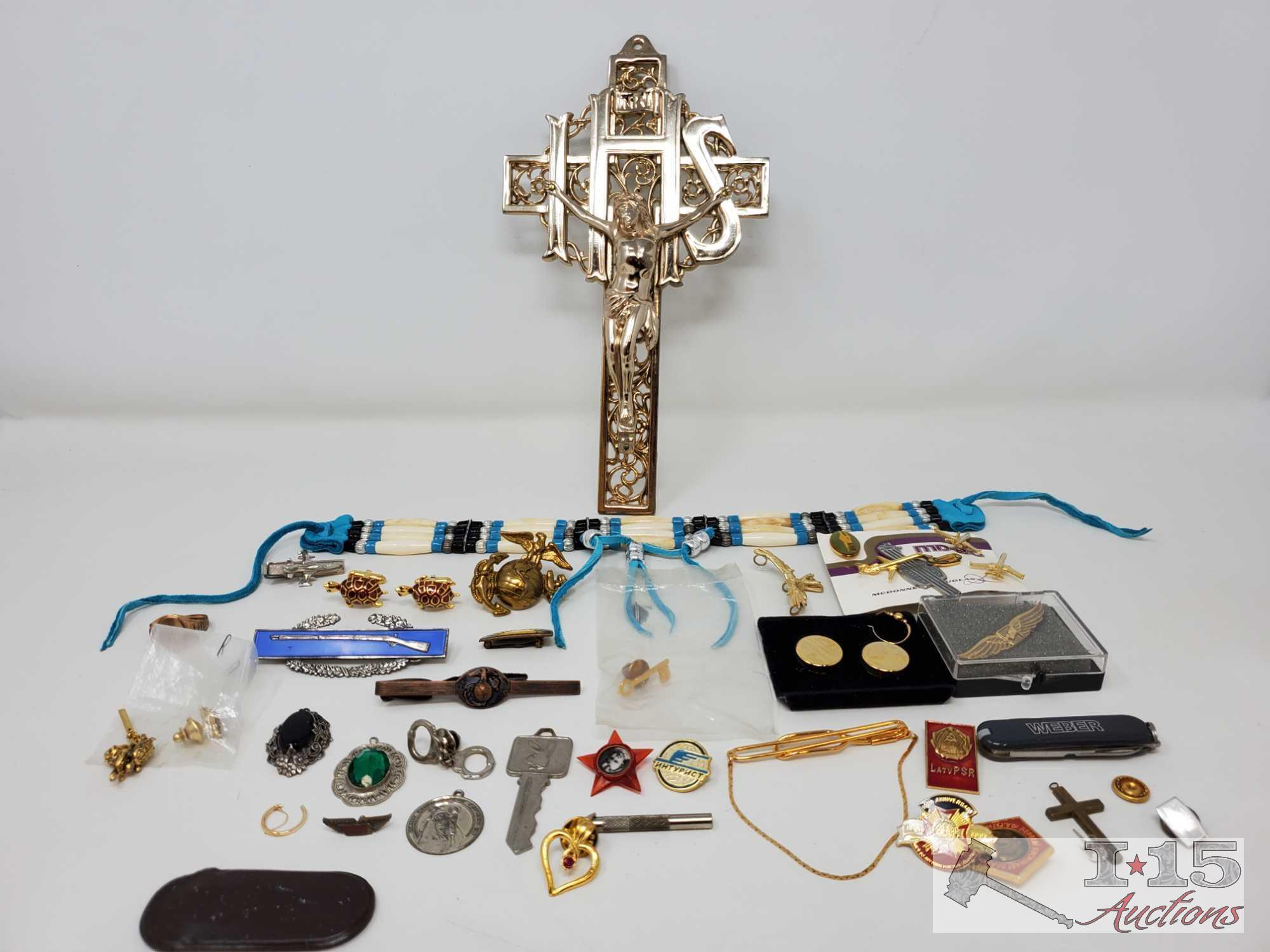 Tie Pins, Pins, and More!