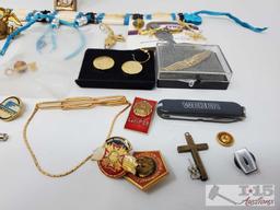Tie Pins, Pins, and More!