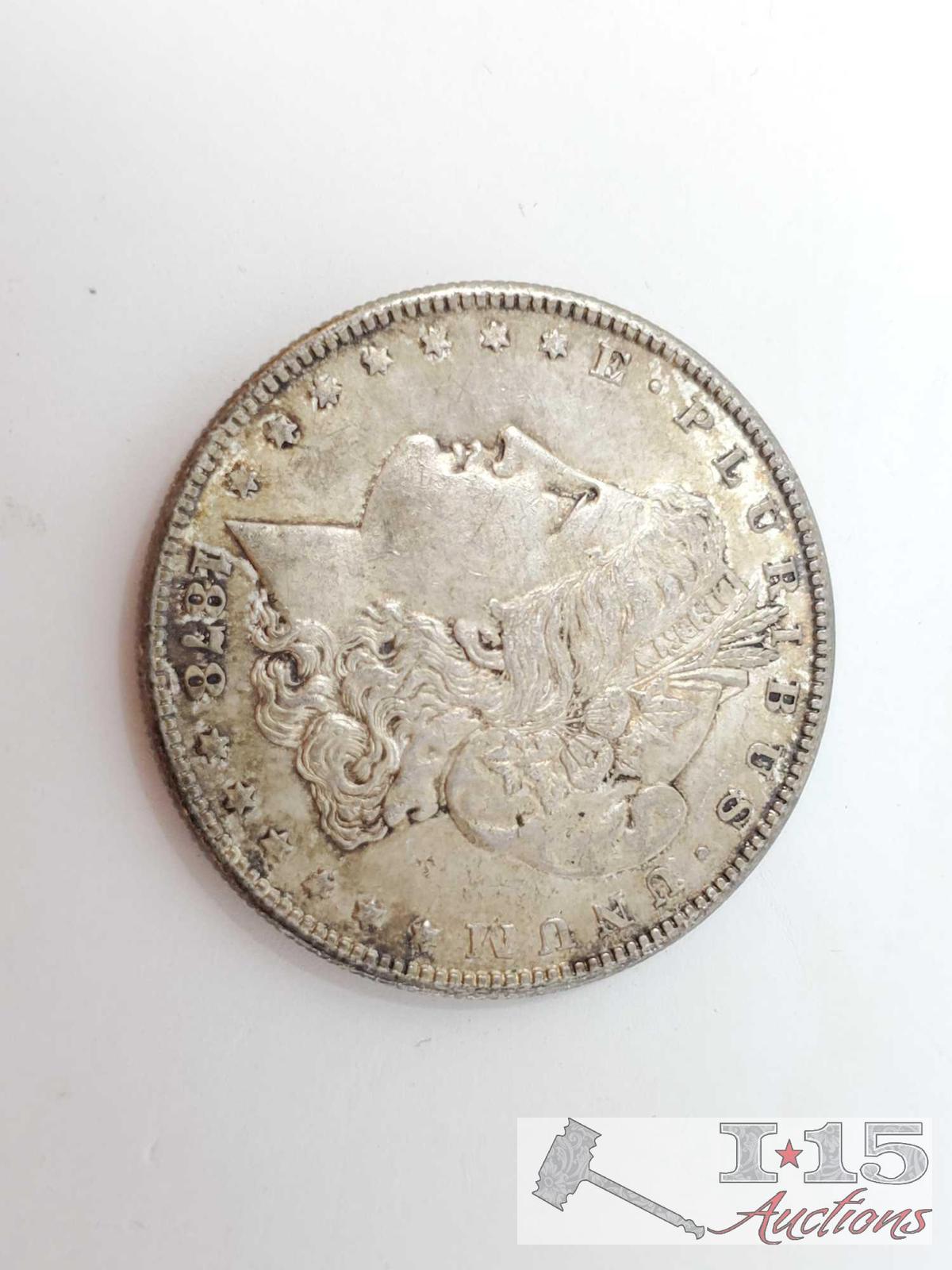 1878 Morgan Silver Dollar