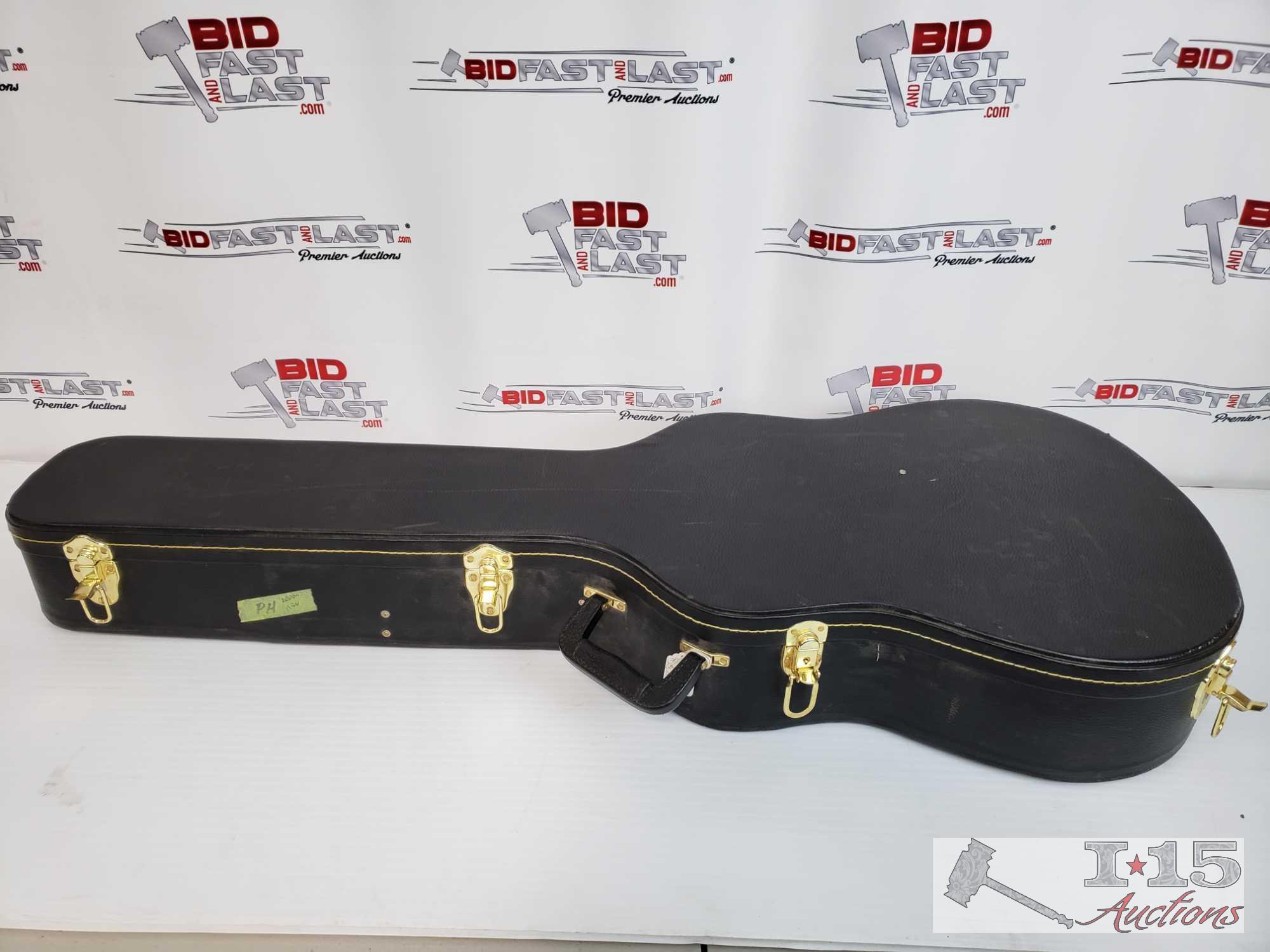 1985 Handmade Arrowhead Acoustic Guitar with Hard Case