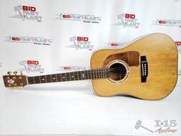 1985 Handmade Arrowhead Acoustic Guitar with Hard Case