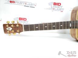 1985 Handmade Arrowhead Acoustic Guitar with Hard Case