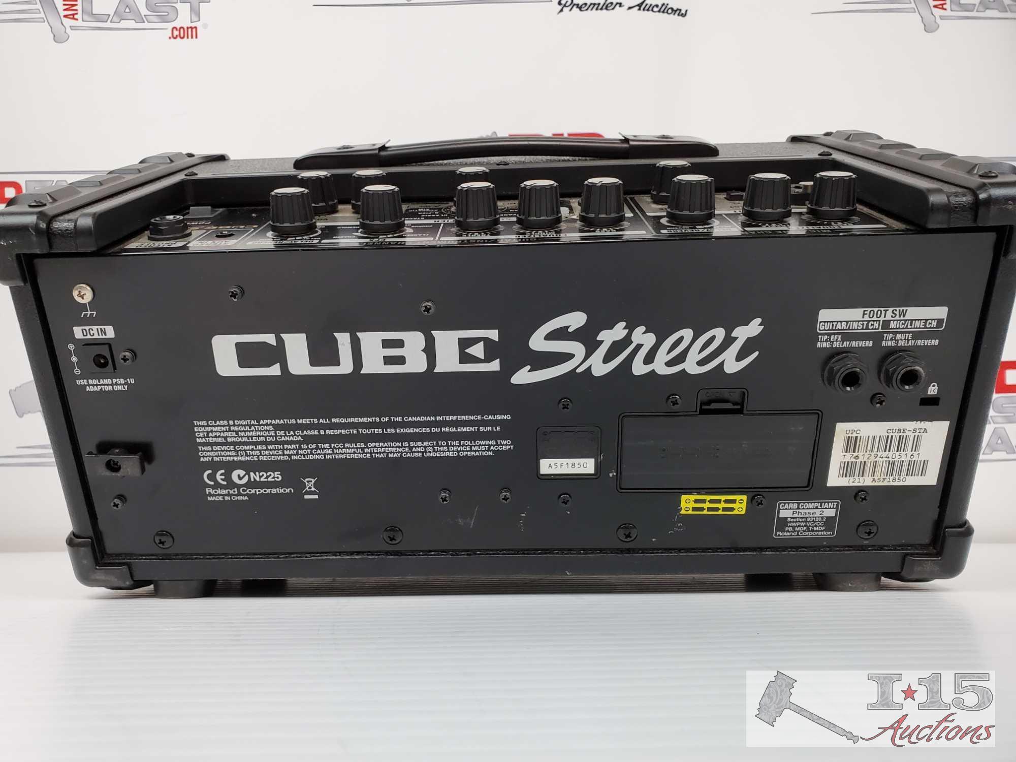 Cube Street Battery Powered Stereo Amplifier