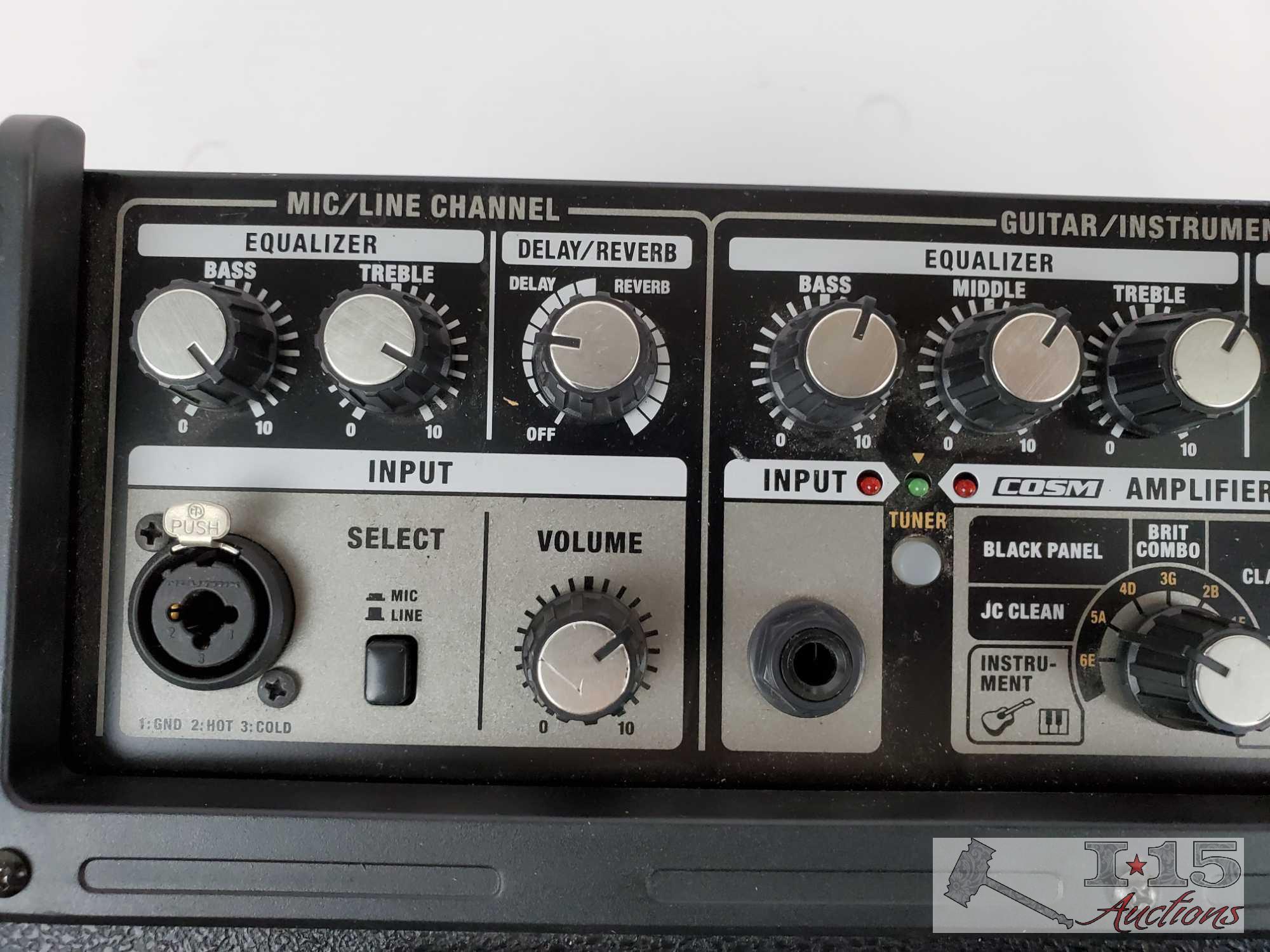 Cube Street Battery Powered Stereo Amplifier