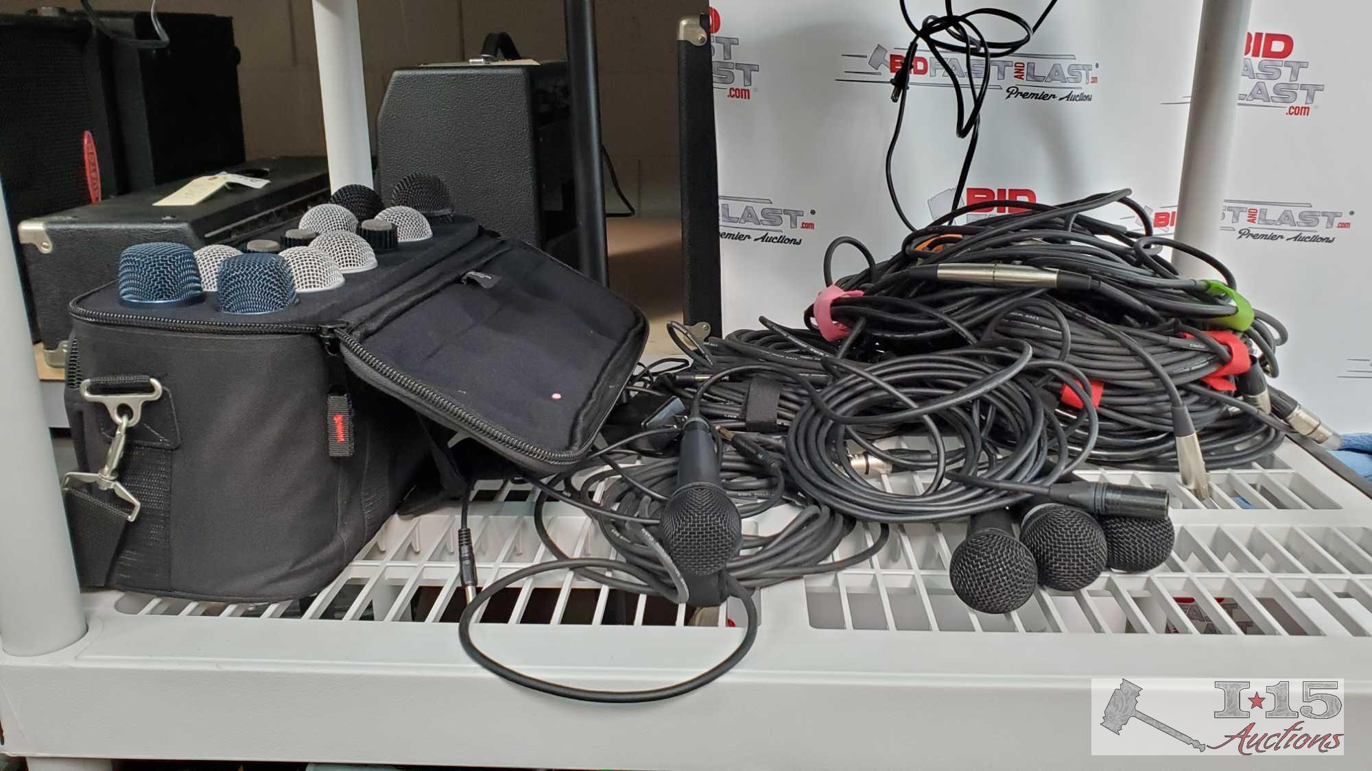 16 Microphones, Cords, And More