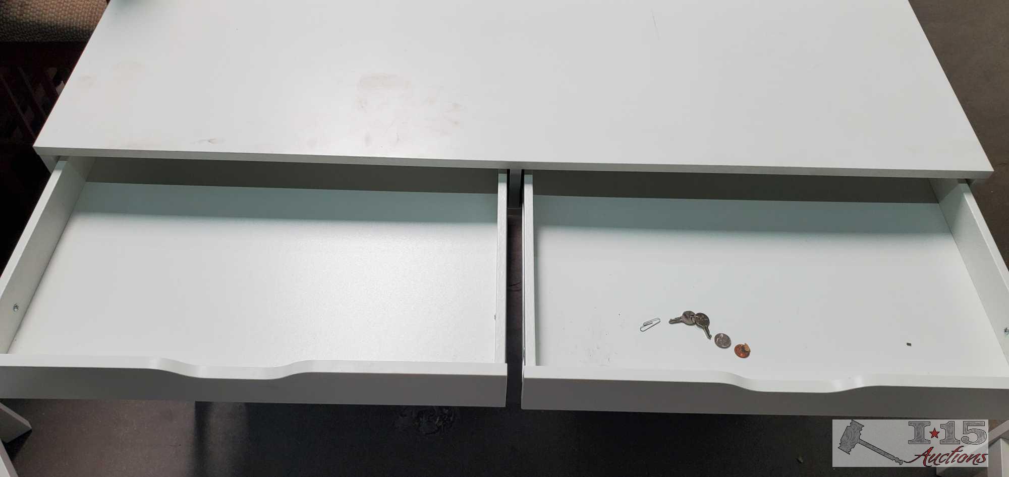 Ikea Desk, Drawer, End Tables, And More