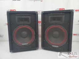 2 Radio Shack PA Speakers