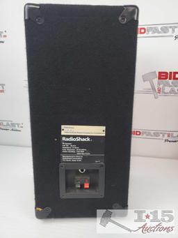 2 Radio Shack PA Speakers