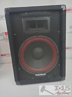 2 Radio Shack PA Speakers