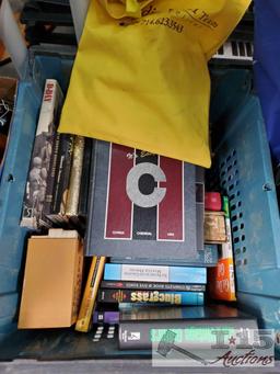 Tote Full Of Book, Yearbooks, and More