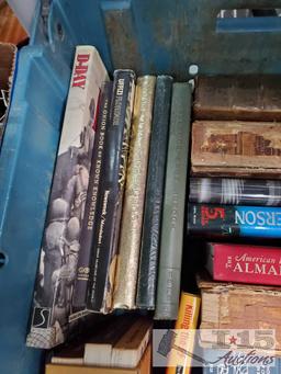 Tote Full Of Book, Yearbooks, and More