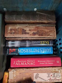 Tote Full Of Book, Yearbooks, and More