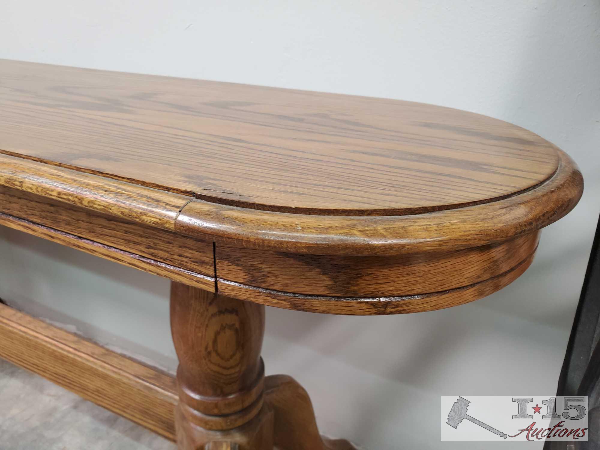 Wooden Entry Table