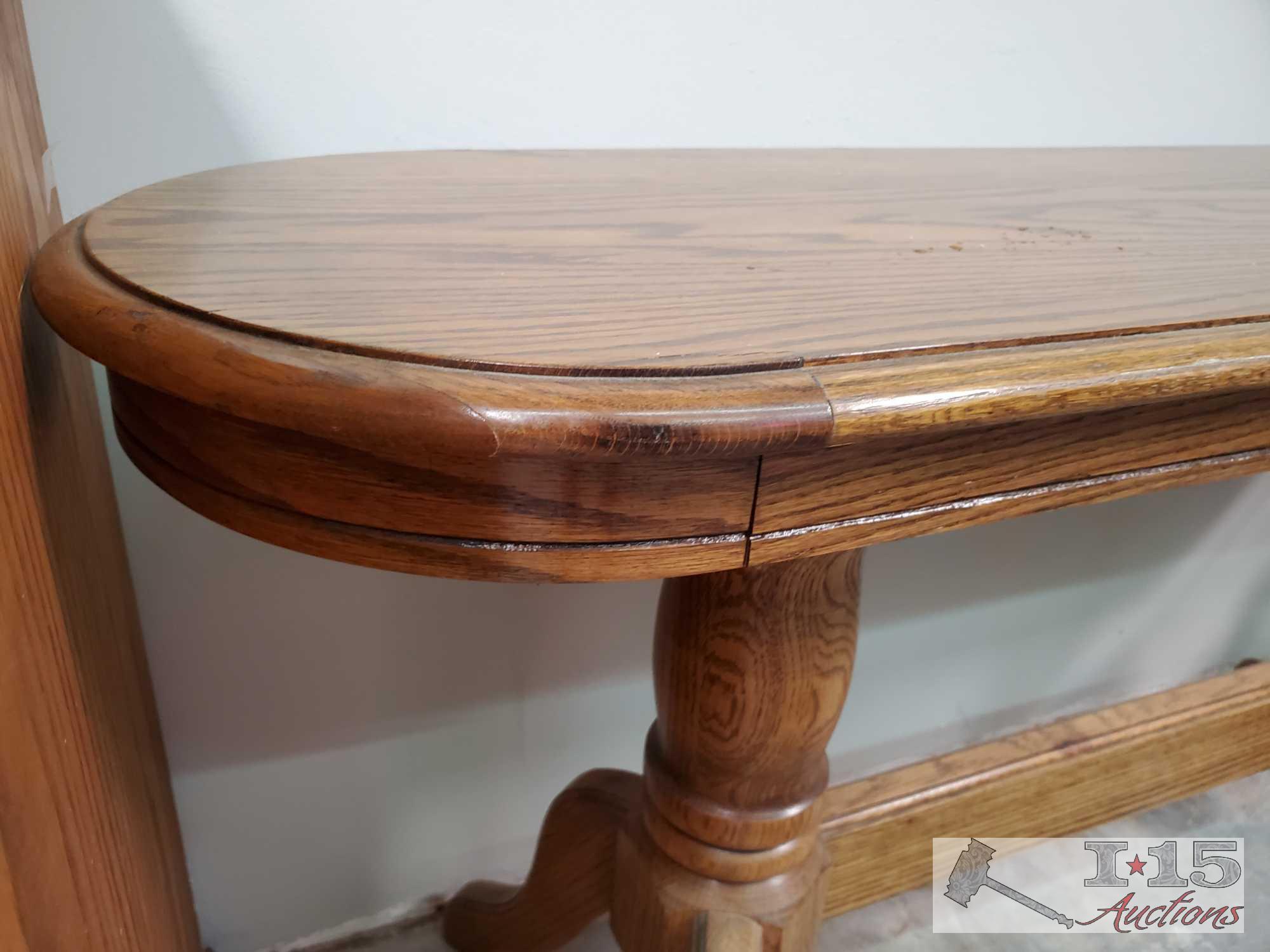 Wooden Entry Table