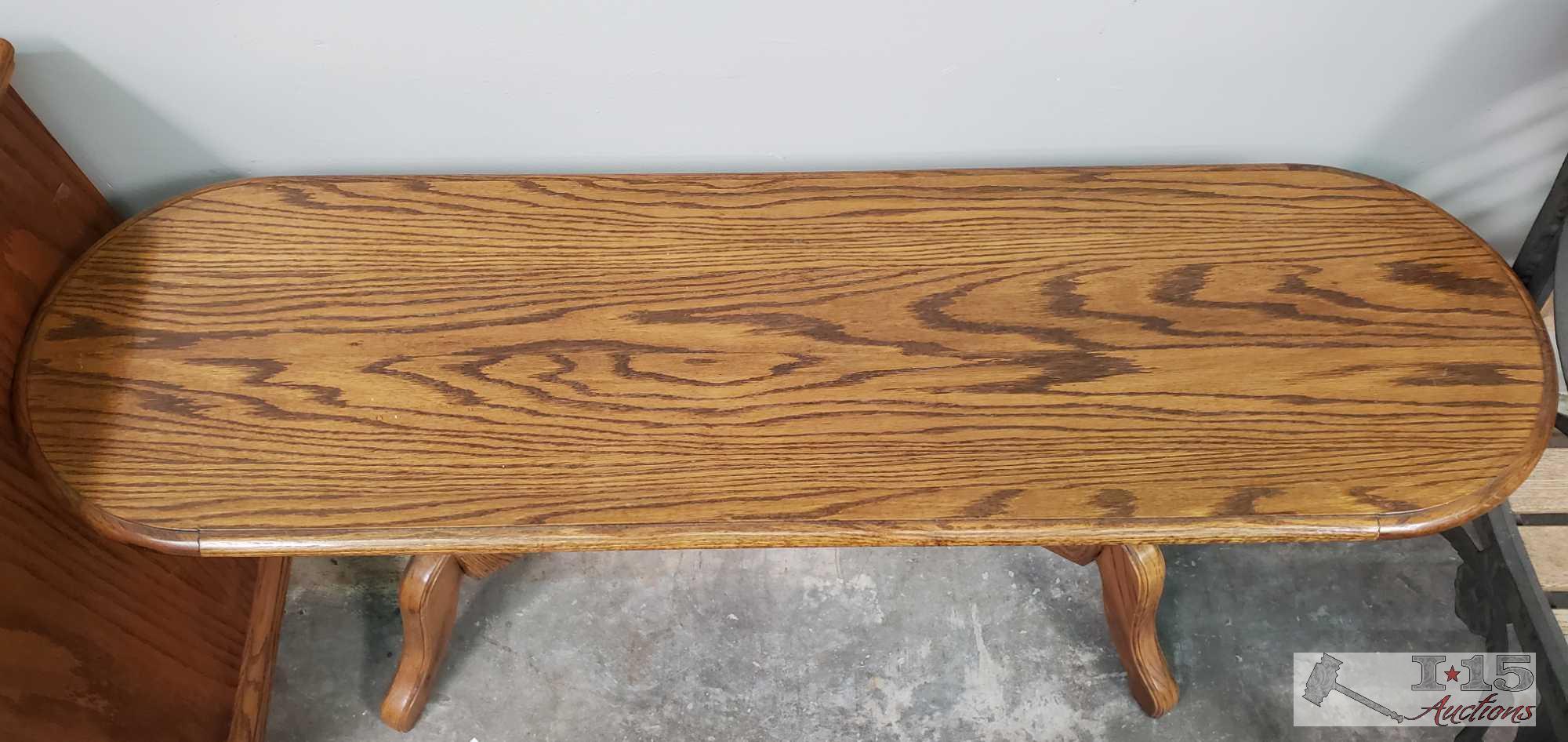 Wooden Entry Table