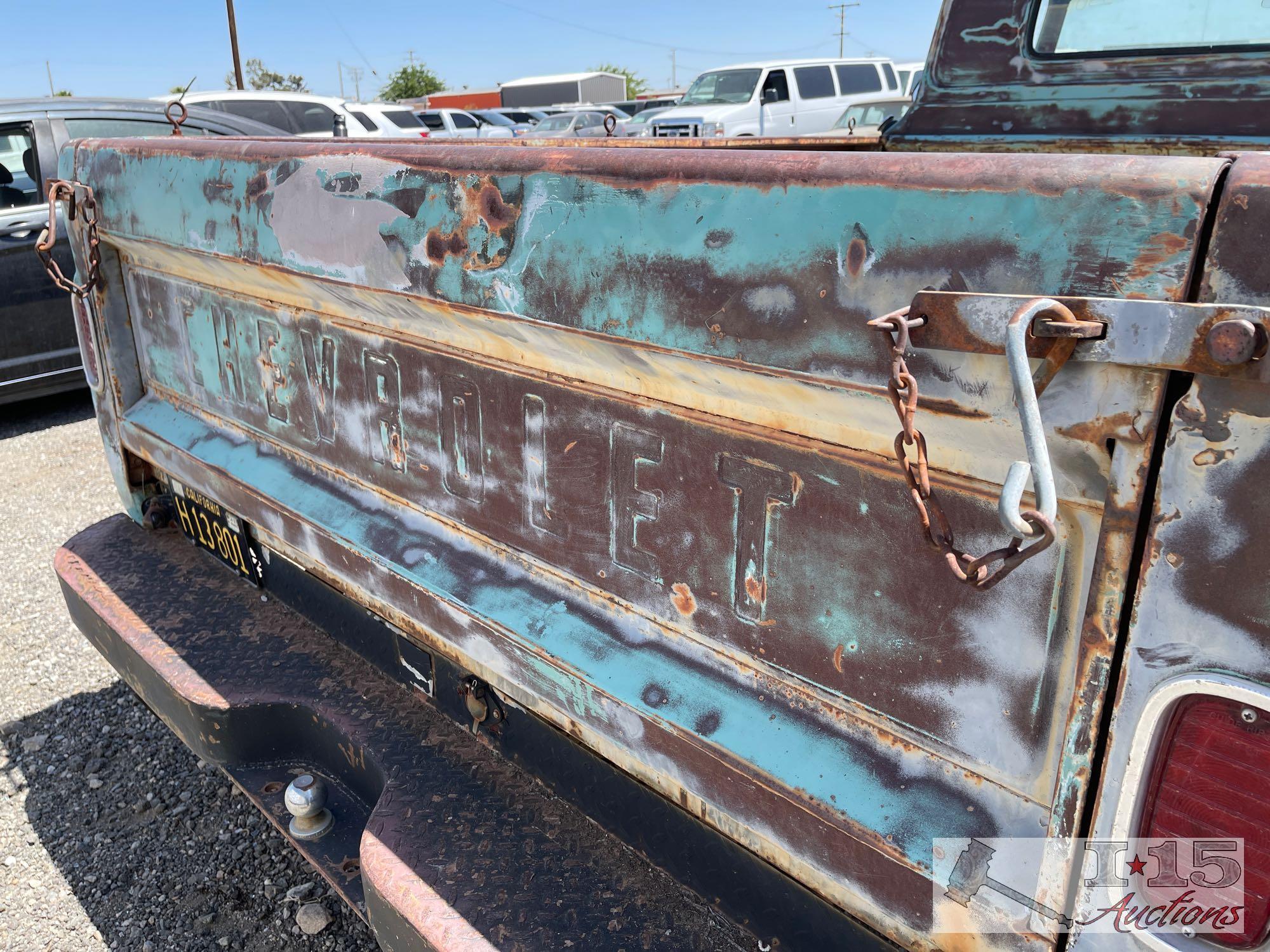 1963 Chevrolet C10 with Buick Engine,