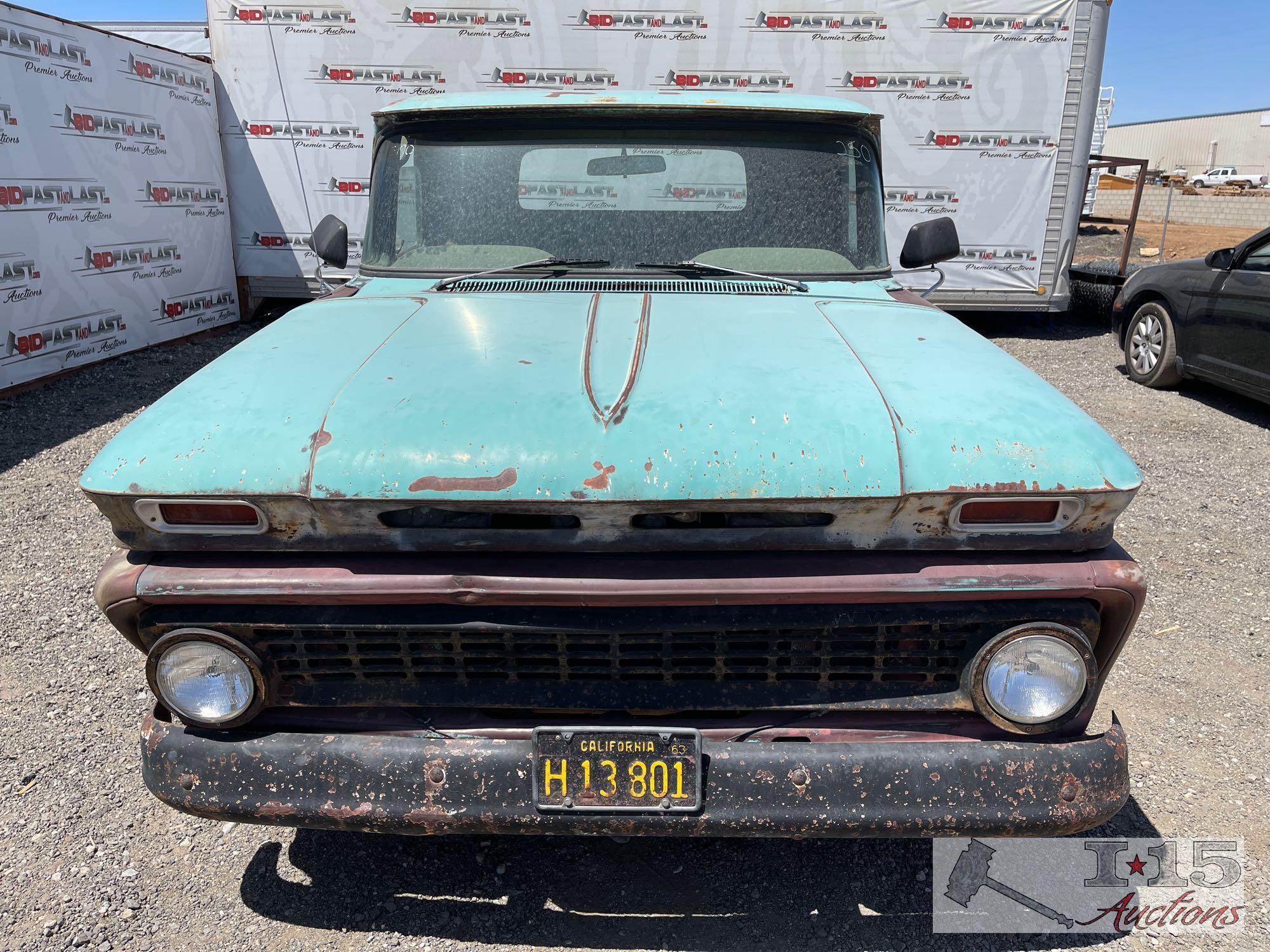 1963 Chevrolet C10 with Buick Engine,