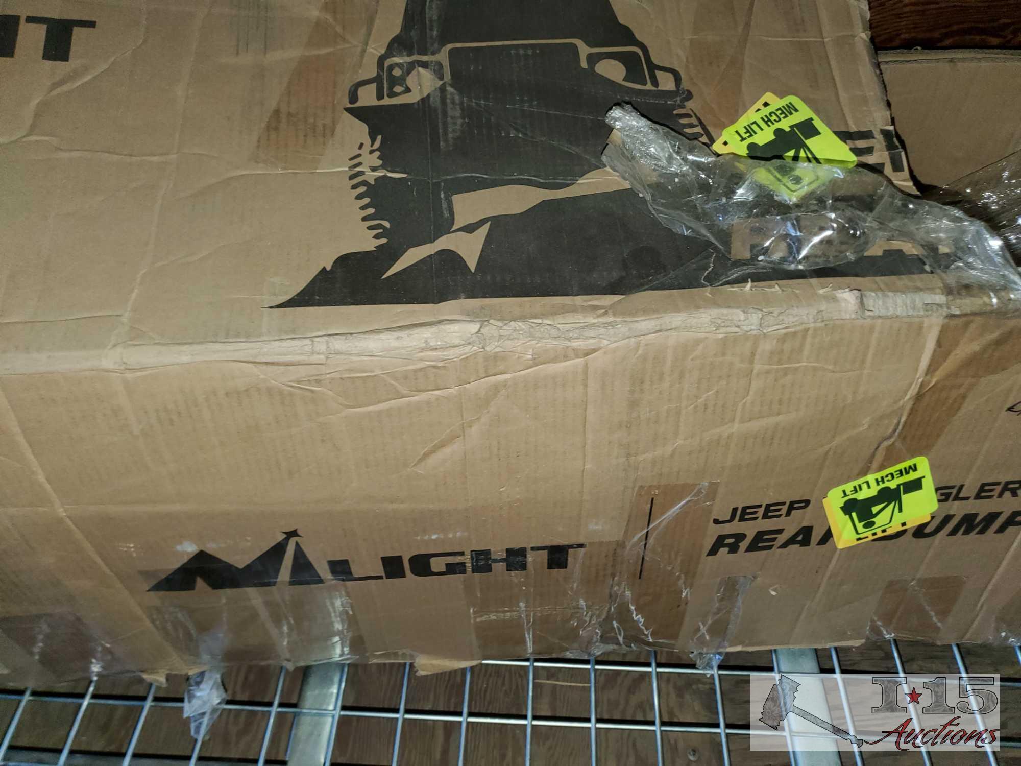 Jeep Wrangler Rear Bumper Kit