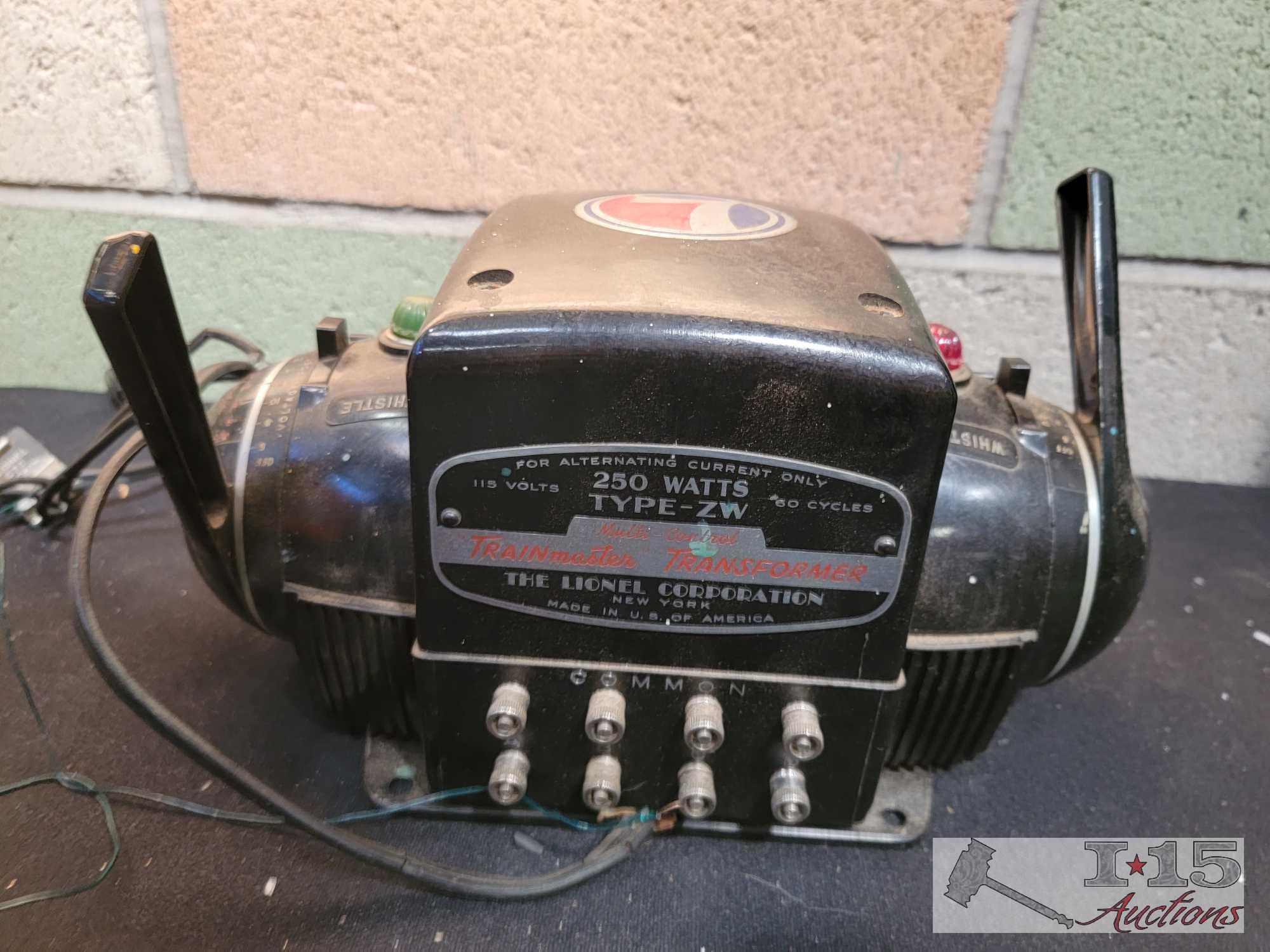 Lionel Type ZW Trainmaster Transformer