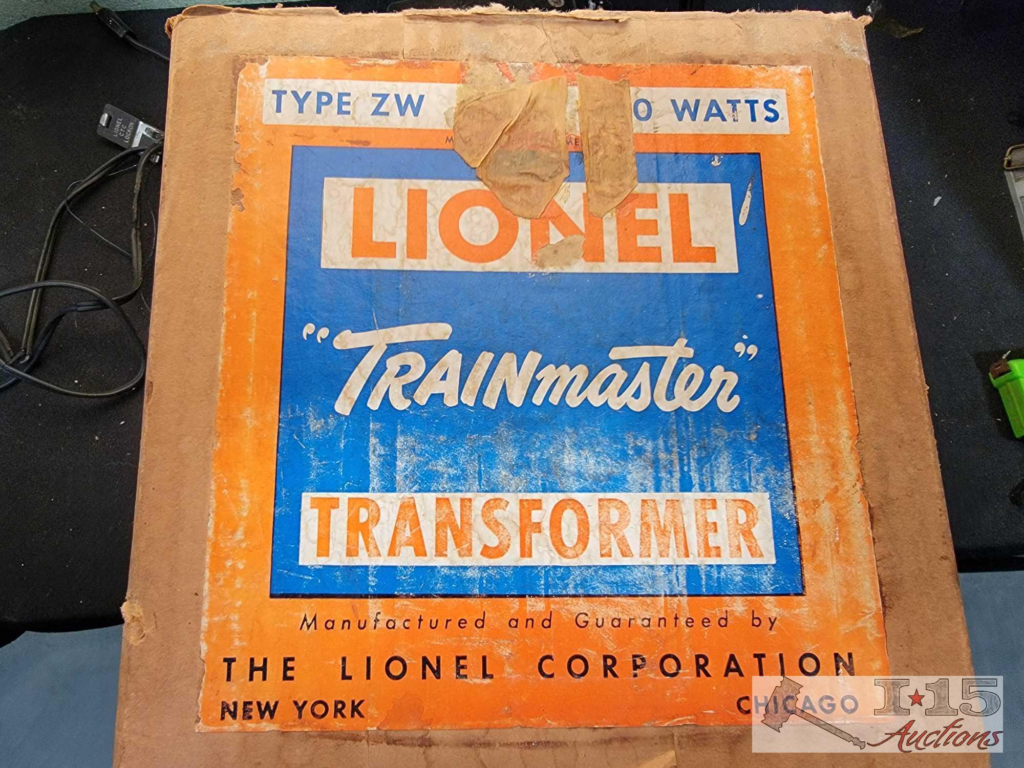 Lionel Type ZW Trainmaster Transformer