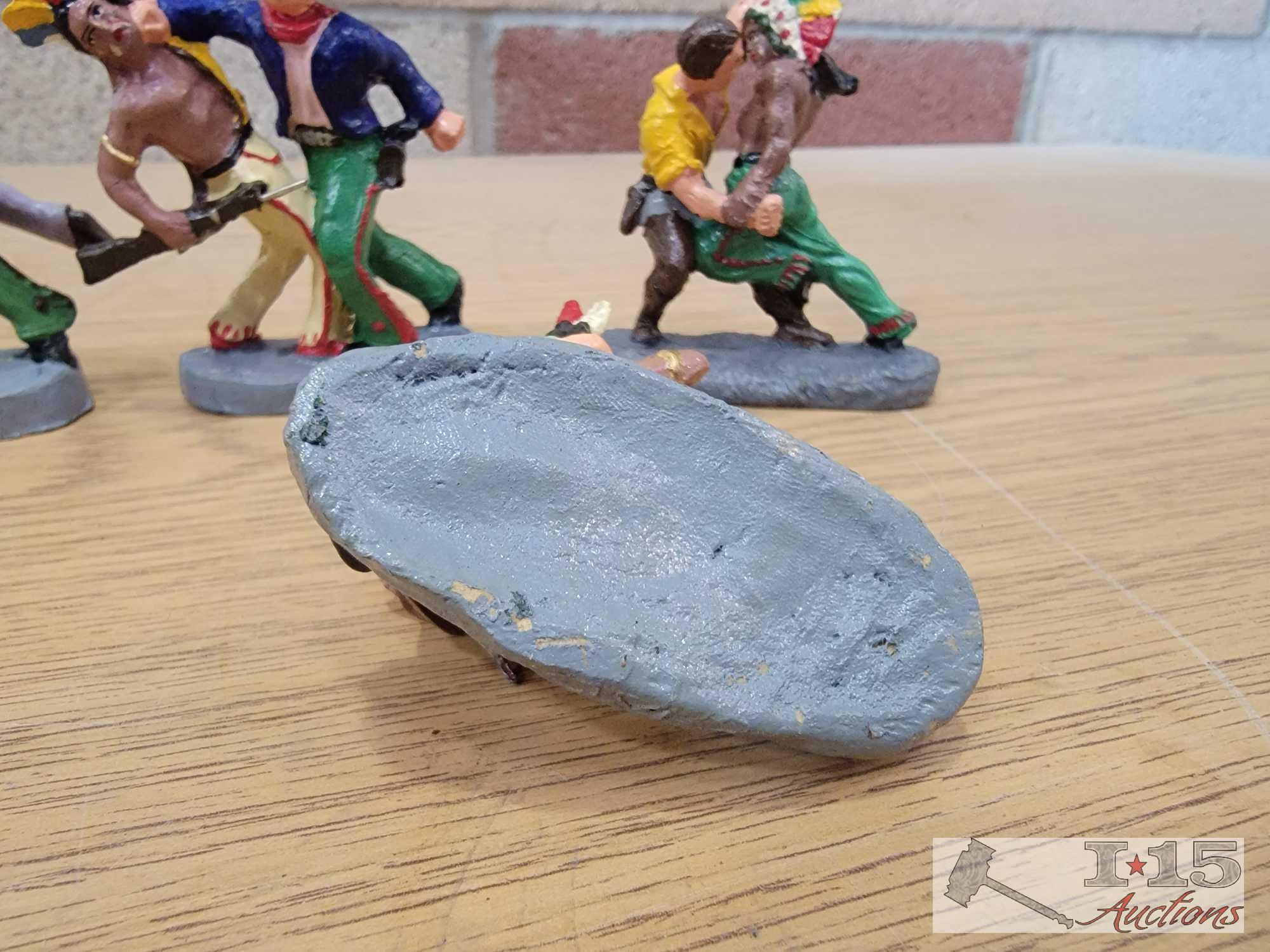 1950s Chialu Cowboys and Indians Figures