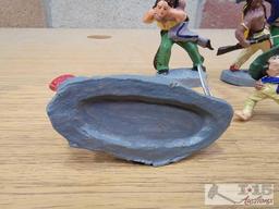 1950s Chialu Cowboys and Indians Figures