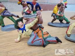 1950s Chialu Cowboys and Indians Figures