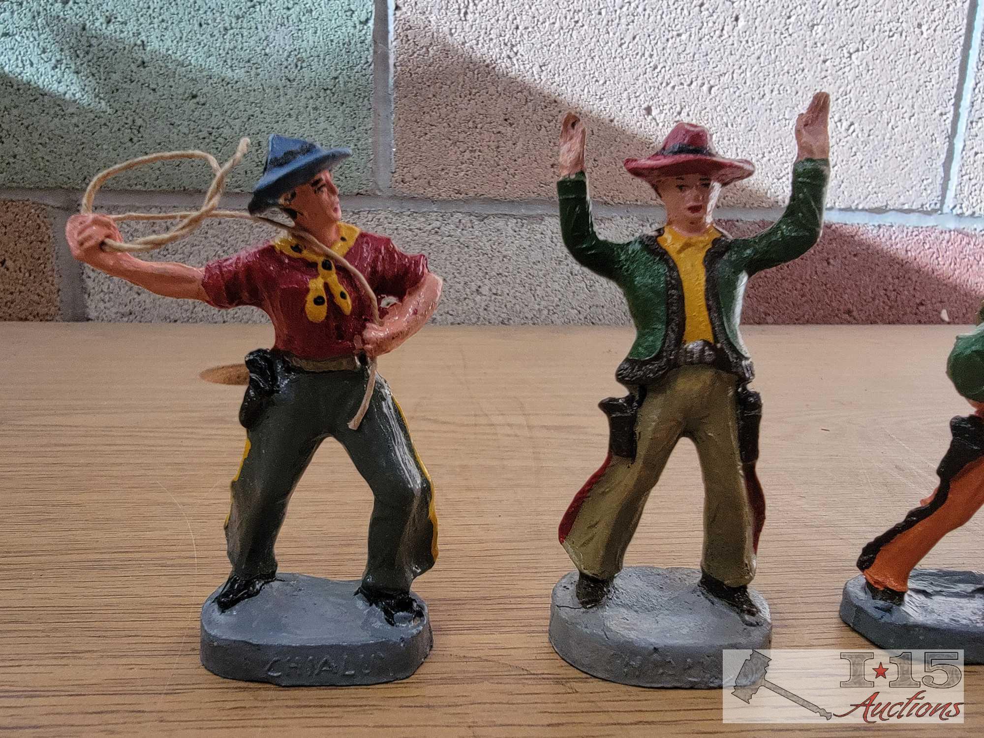 1950s Chialu Figures