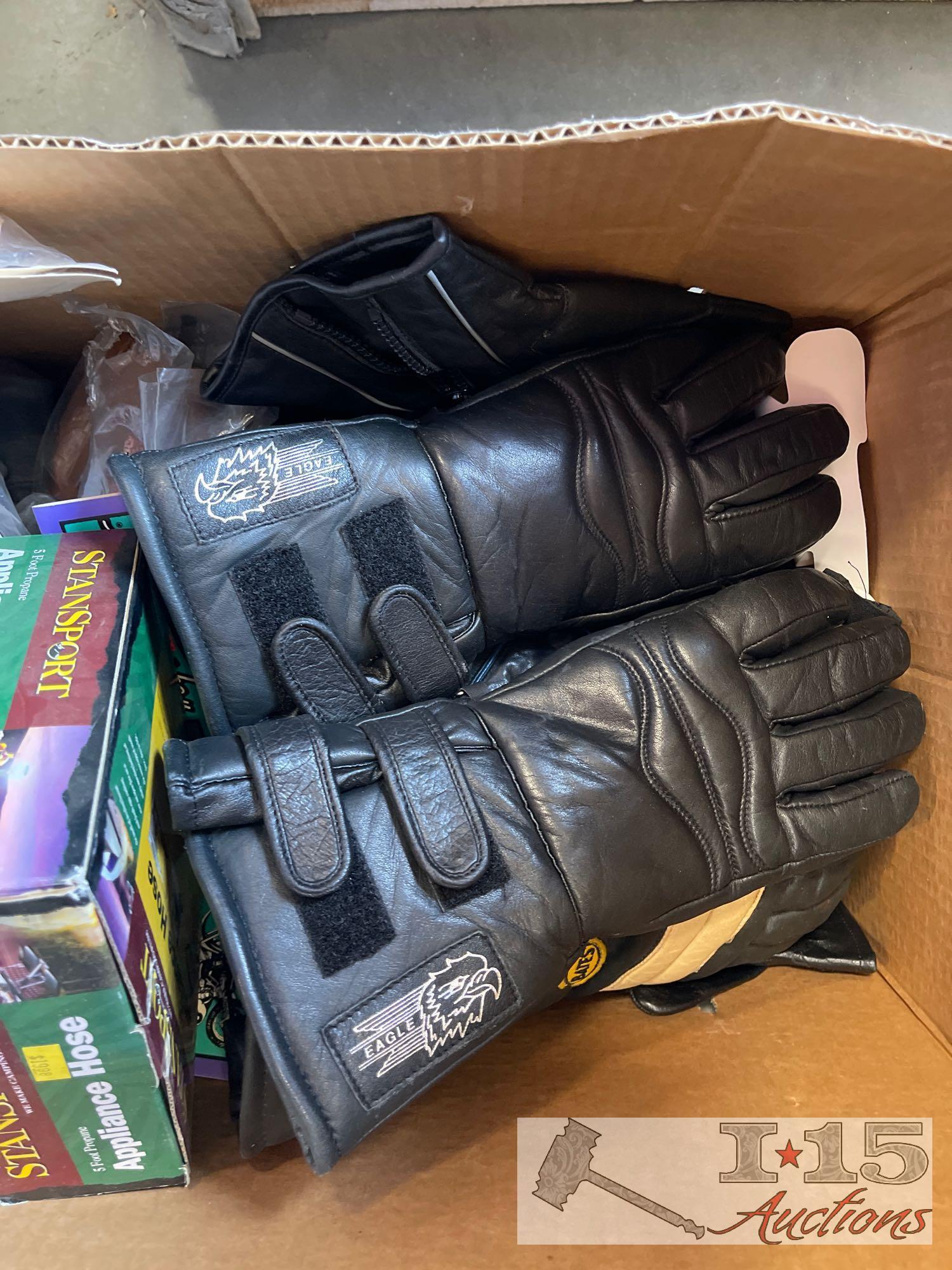Motorcycle Helmets , Motorcycle Gloves , Fishing Net and other Out Door Items