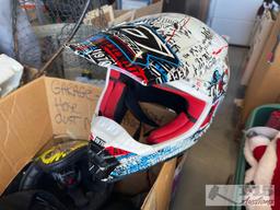 Motorcycle Helmets , Motorcycle Gloves , Fishing Net and other Out Door Items
