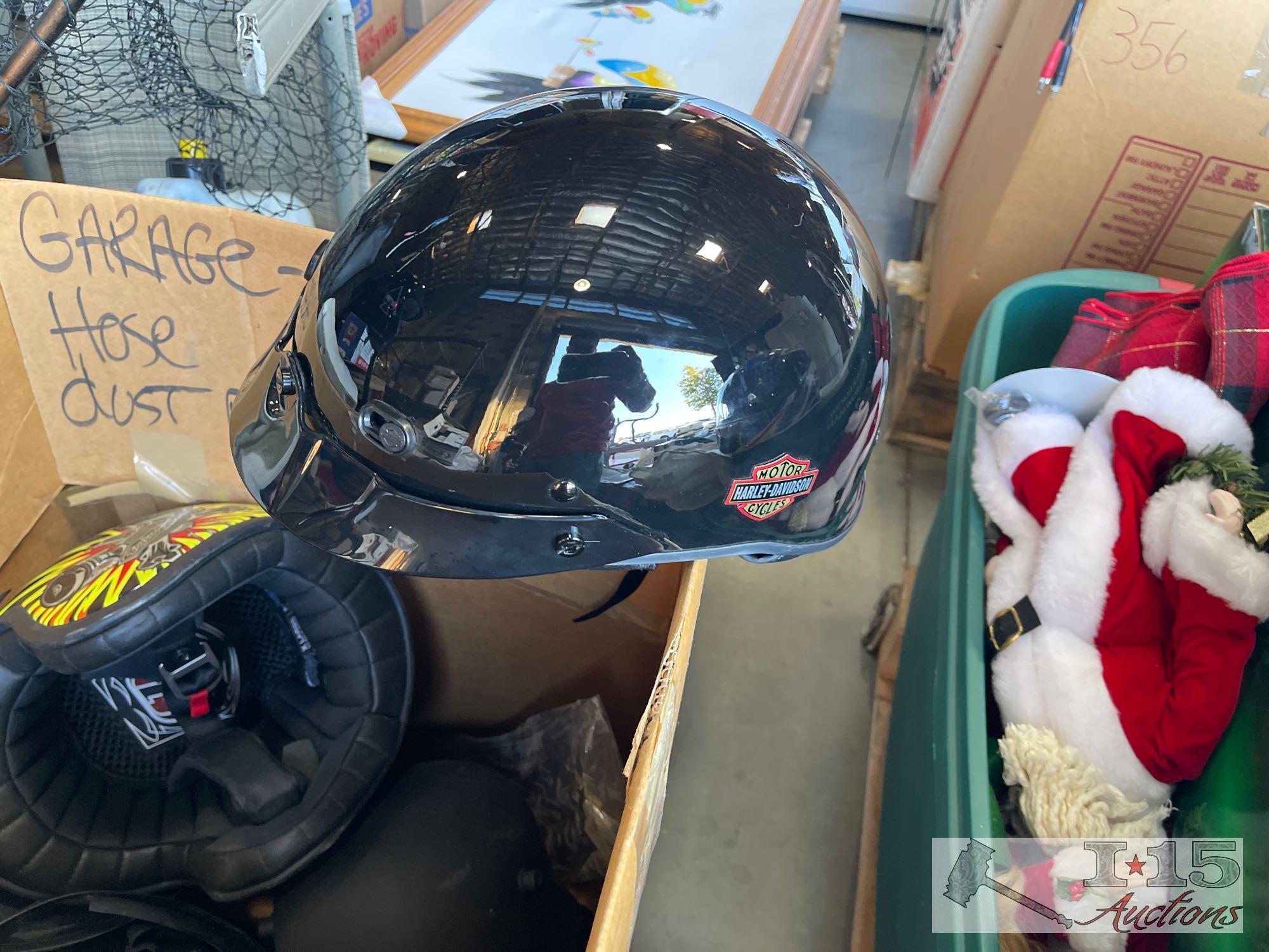 Motorcycle Helmets , Motorcycle Gloves , Fishing Net and other Out Door Items