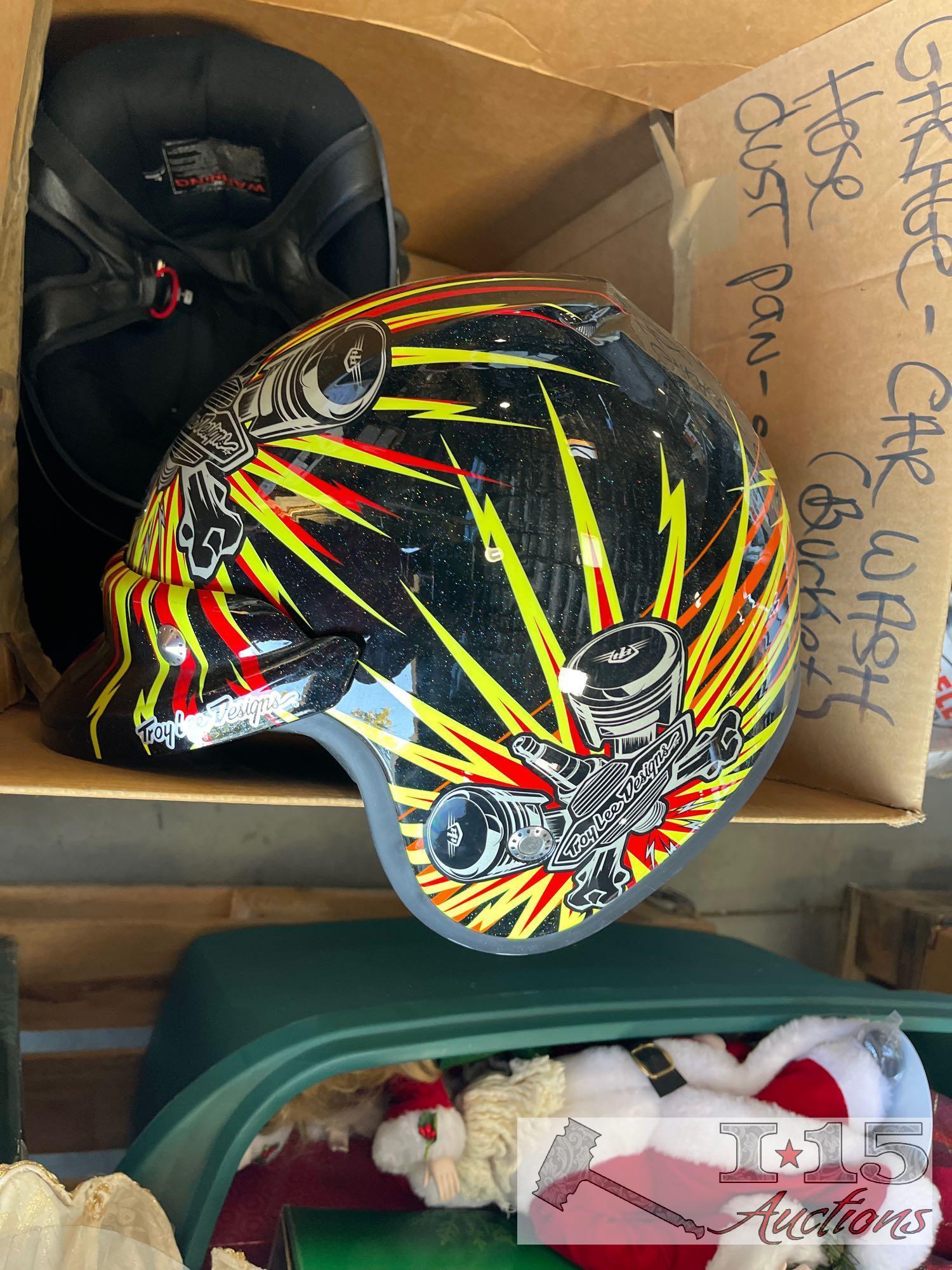 Motorcycle Helmets , Motorcycle Gloves , Fishing Net and other Out Door Items