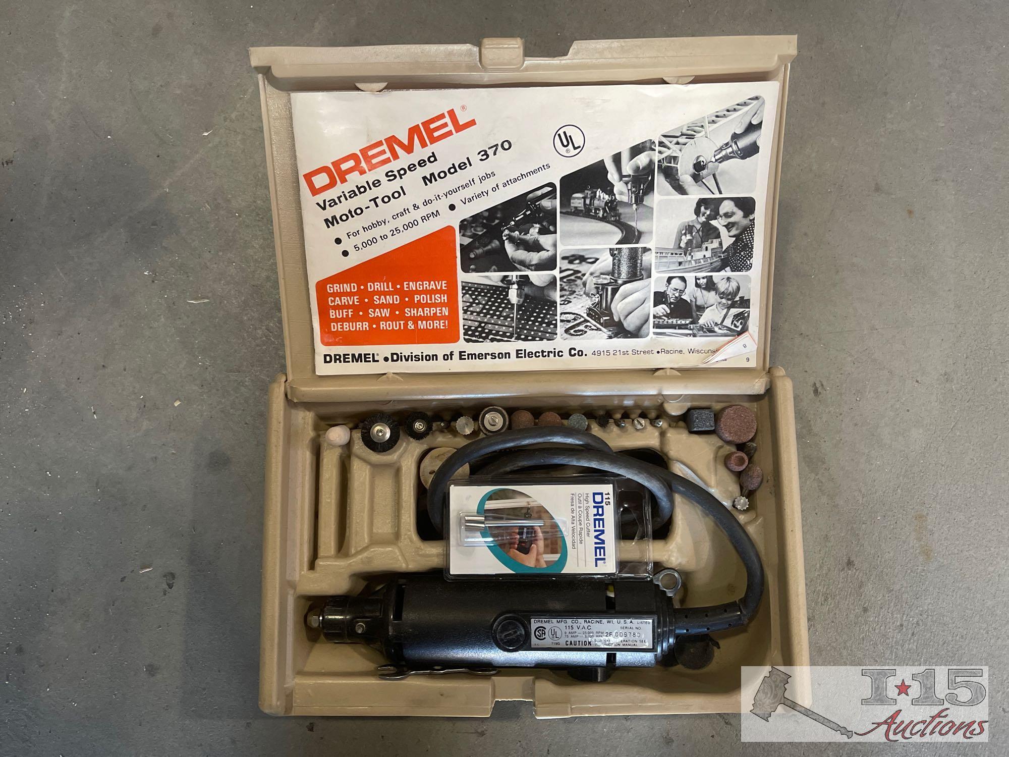 Pad Sander, Sander/Polisher, Tape Measure, Flashlights, Drexel Kit And More!