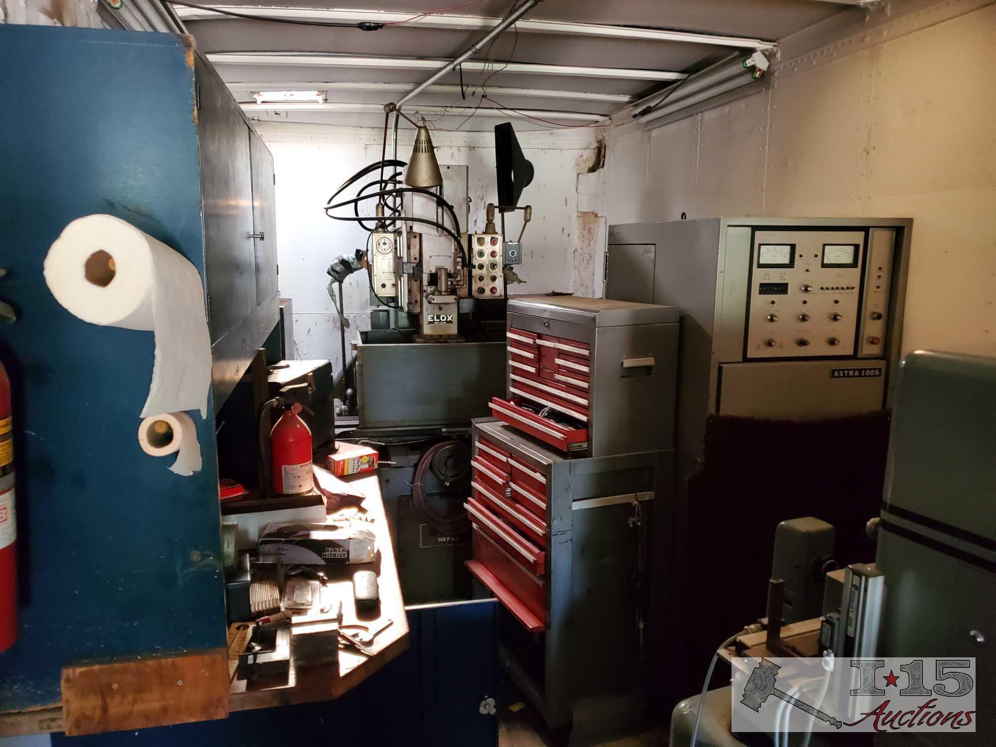 Full Machine Shop with 40? Semi Trailer