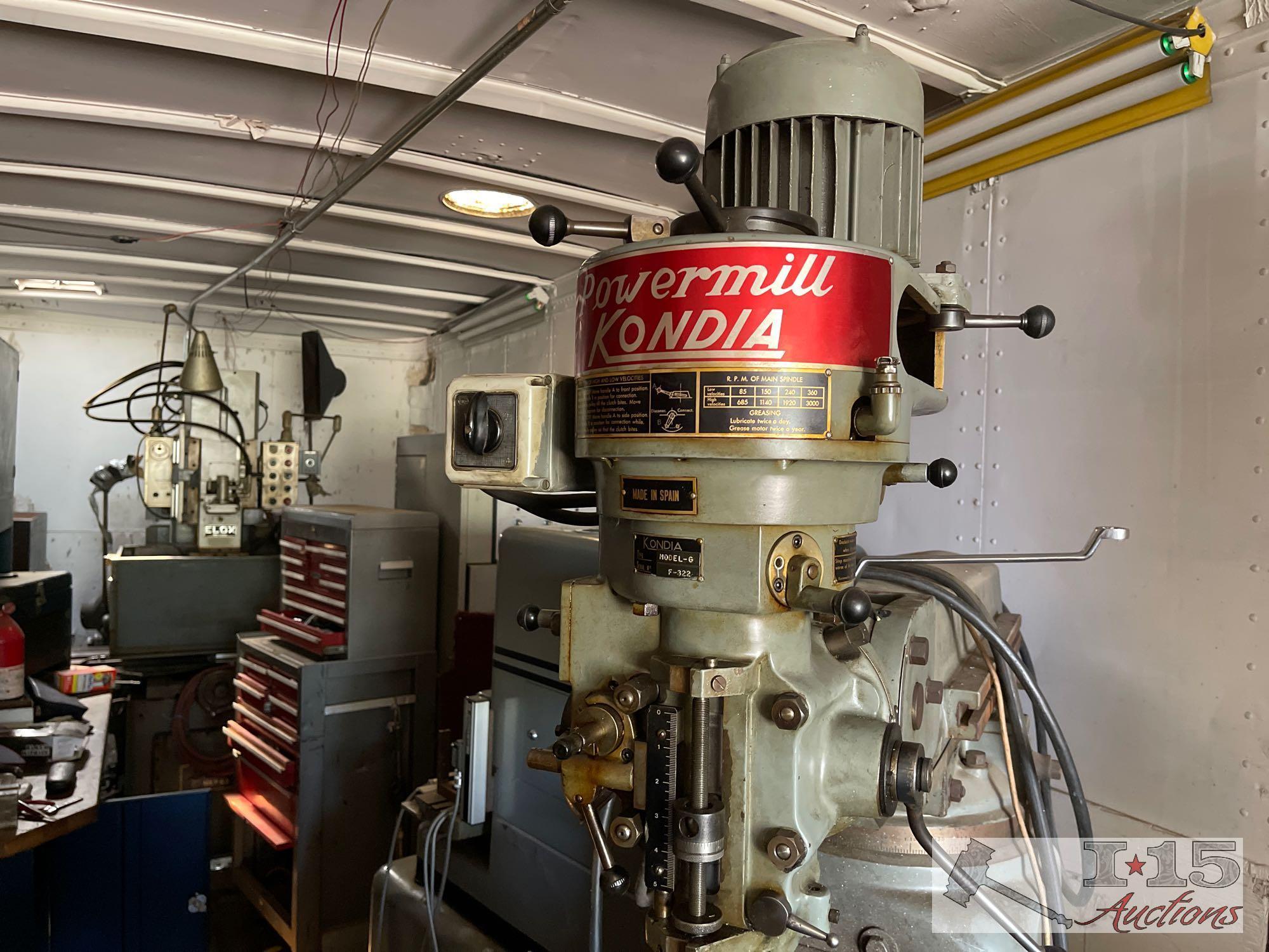 Full Machine Shop with 40? Semi Trailer