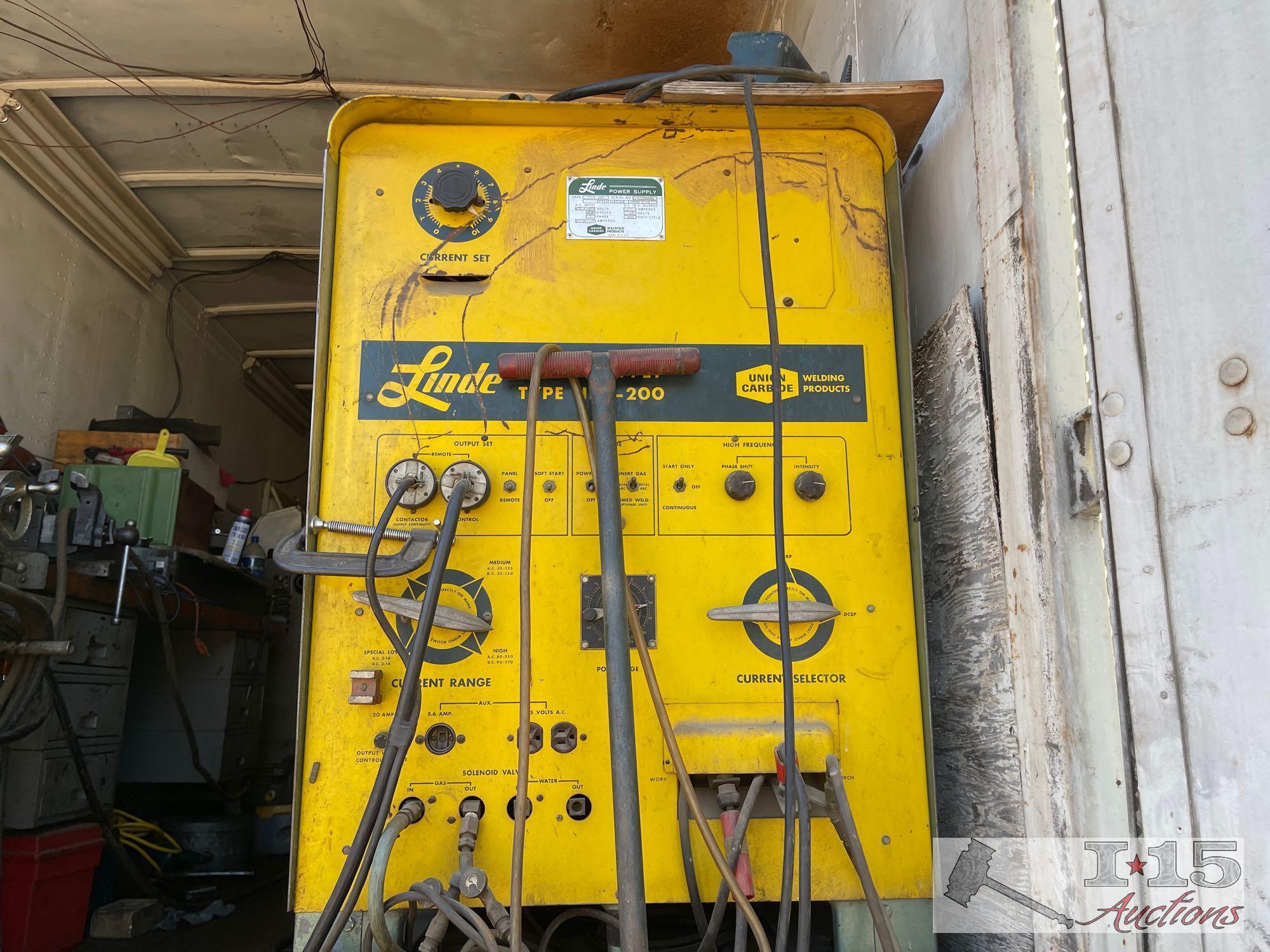 Full Machine Shop with 40? Semi Trailer