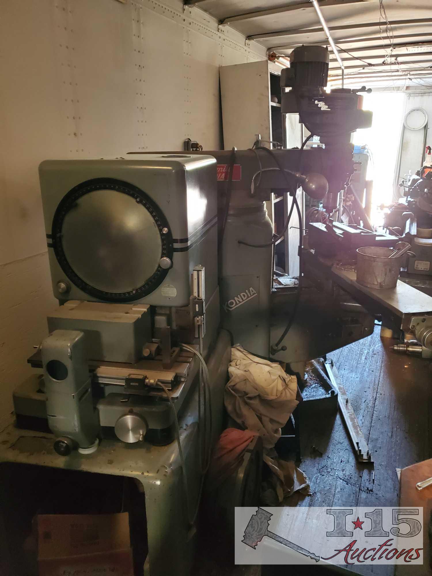 Full Machine Shop with 40? Semi Trailer