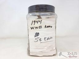 93 Rounds of 1944 WWII Ammo