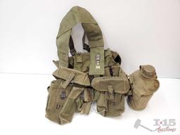 Holster, Canteens, Magazine Holder and Field Pack