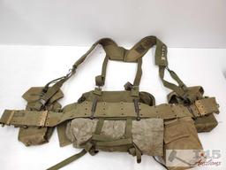 Holster, Canteens, Magazine Holder and Field Pack