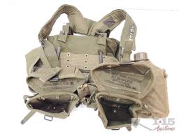 Holster, Canteens, Magazine Holder and Field Pack