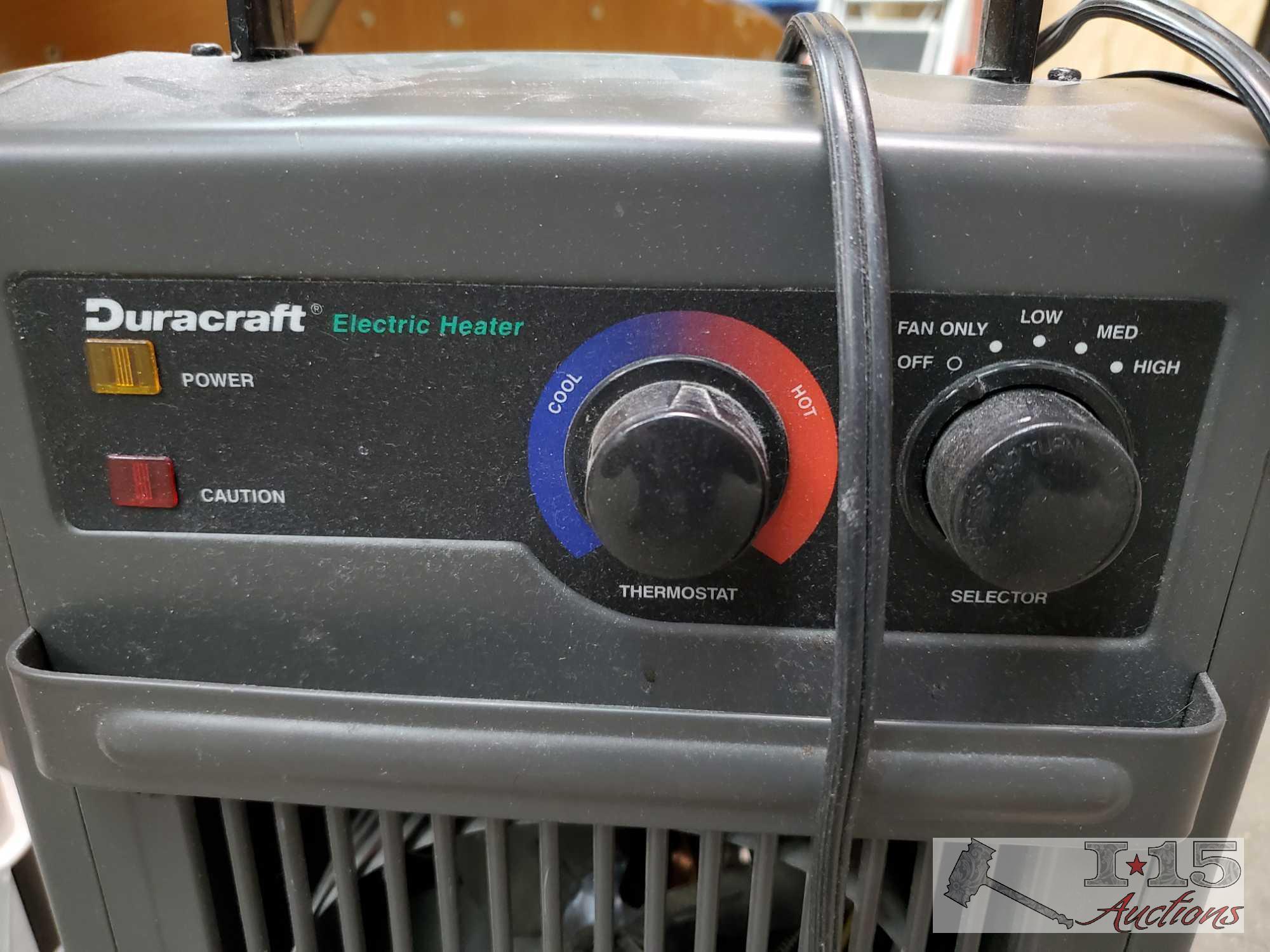 Heater/ Cooler, Power Cord, Rope, Folding Hand Truck