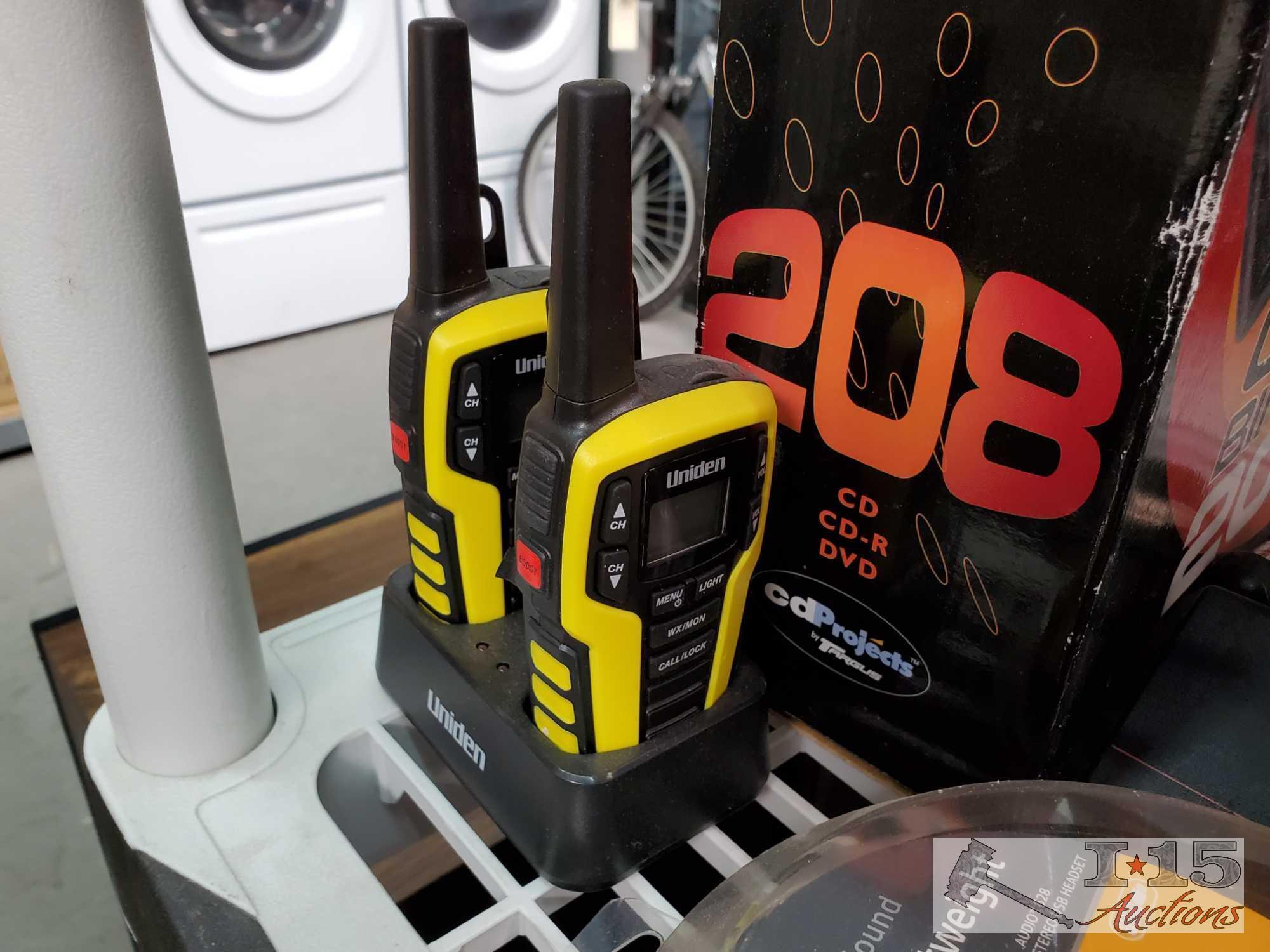 CD Binder, Laptop, Walkie Talkies, Ipod and More