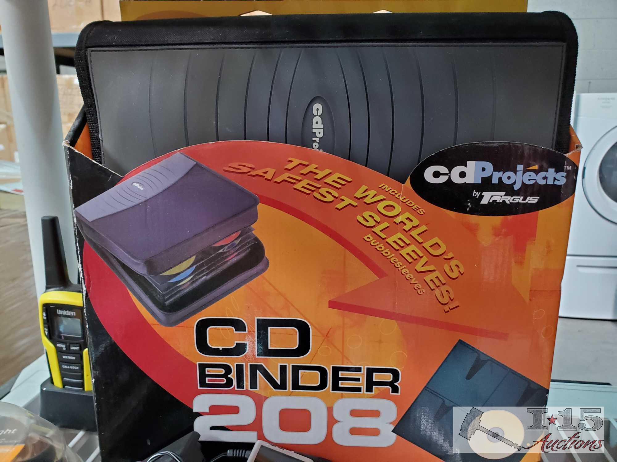 CD Binder, Laptop, Walkie Talkies, Ipod and More