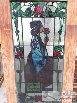 Stained Glass Panel