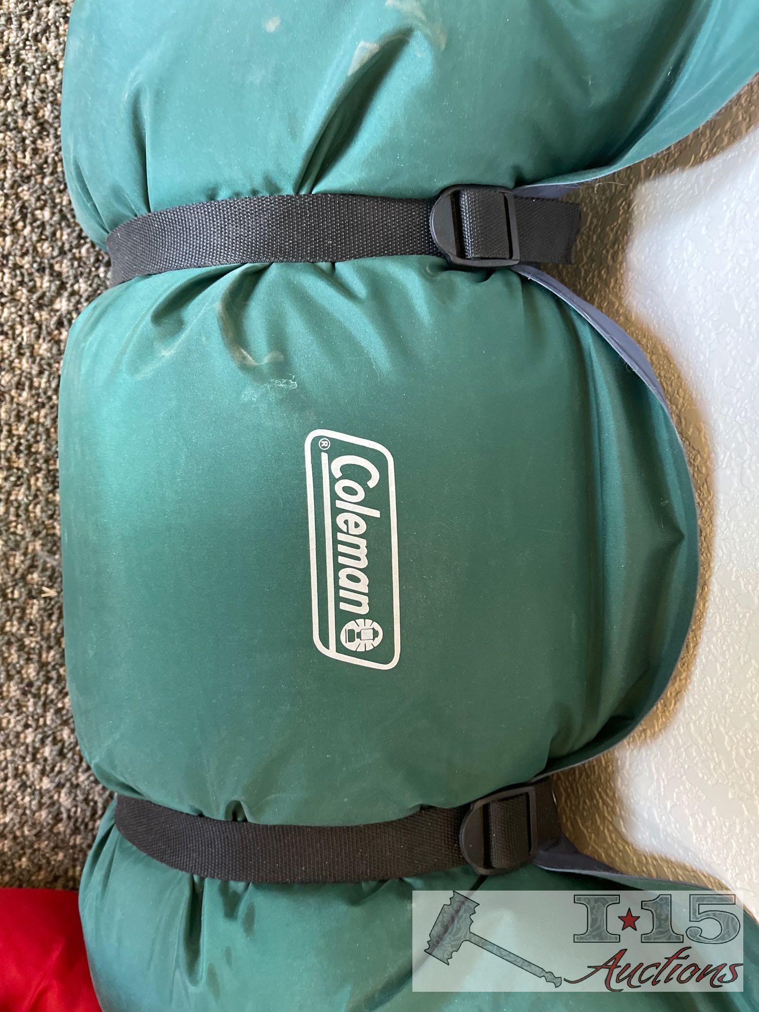 Sleeping Bag and 2 Air Pads