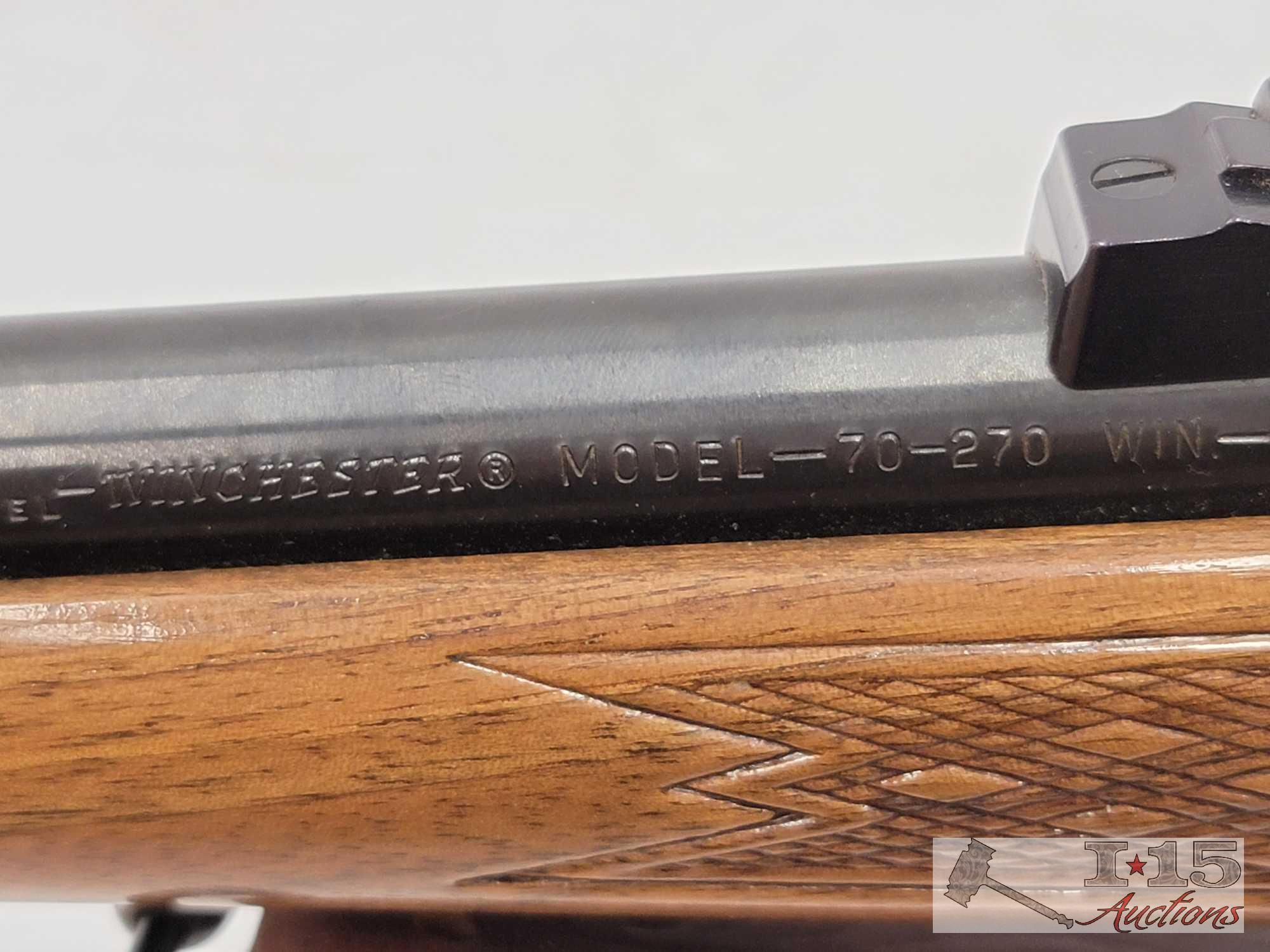 Winchester Model 70 .270 WIN Bolt Action Rifle